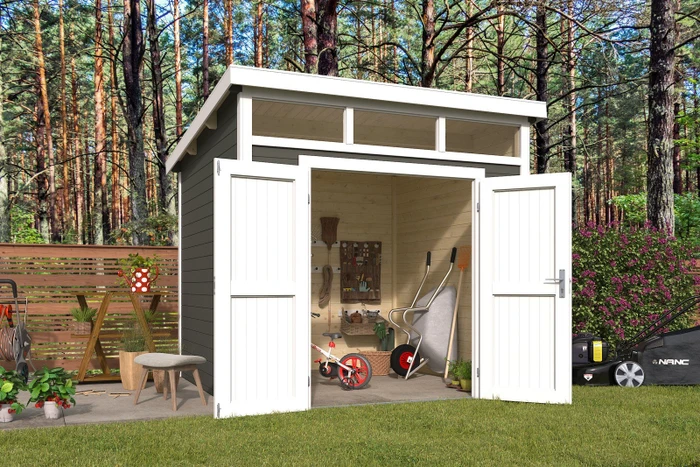 Lasita Maja Kibo 3 Gartenhaus gletschergrün