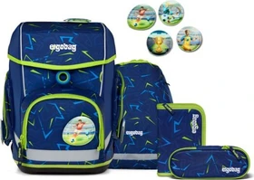 Ergobag Cubo Spitzenreitbär 2025 Schulrucksack-Set, 5-tlg.