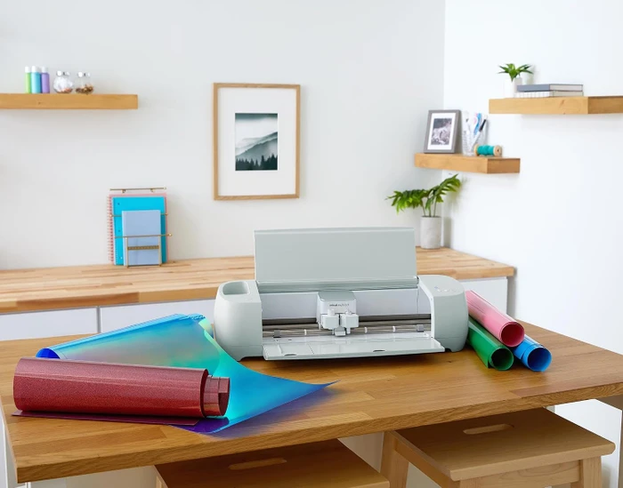 Cricut Smart Iron-On Bügelfolie Holographic Blue, 33x91.4cm