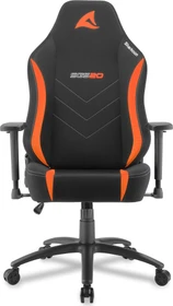 Sharkoon Skiller SGS20 Fabric Gamingstuhl, schwarz/orange