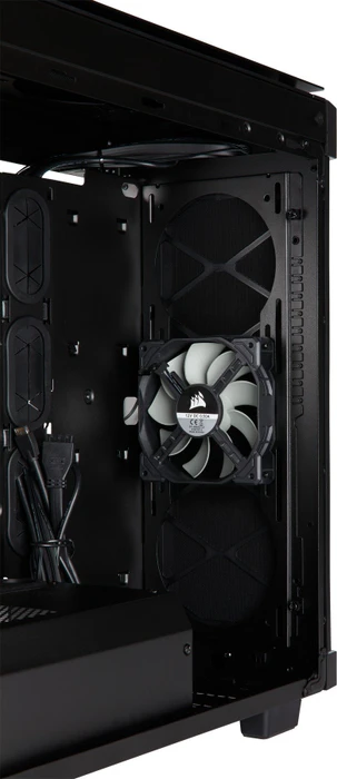 Corsair Obsidian 500D, Glasfenster