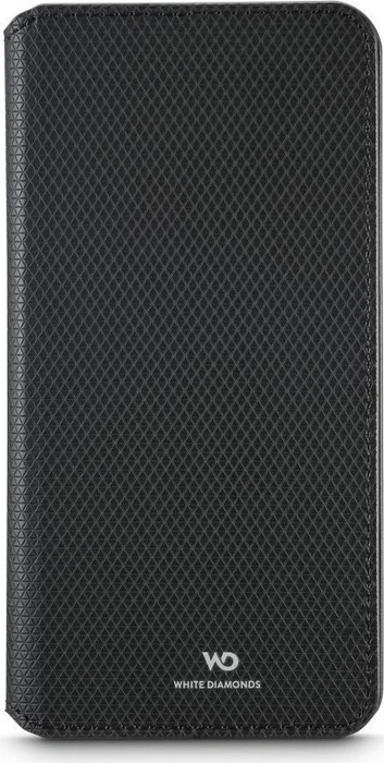 White Diamonds Booklet Slim Folio für Samsung Galaxy S26 schwarz