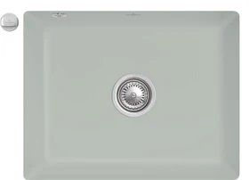 Villeroy & Boch Subway 60 SU Unterbau Becken mittig mit Ablauffernbedienung fossil