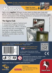 Witness - The Sigma Club (EN)