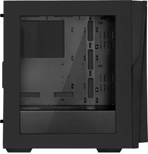 SilverStone Redline Series RL06 PRO schwarz/rot, Acrylfenster