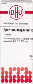DHU Spartium scoparium D12 Tabletten, 80 Stück