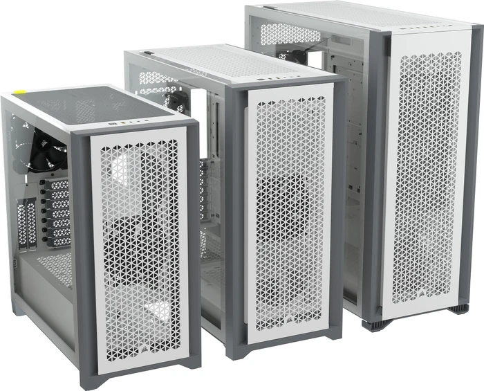 Corsair 7000D Airflow, weiß, Glasfenster