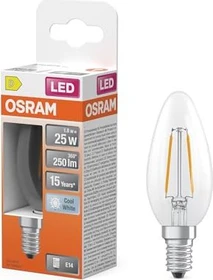 Osram Ledvance LED Retrofit Star Classic B 25 Filament 1.8W/840 E14 klar