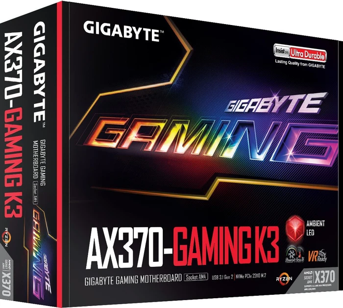 GIGABYTE GA-AX370-Gaming K3 (AMD AM4)