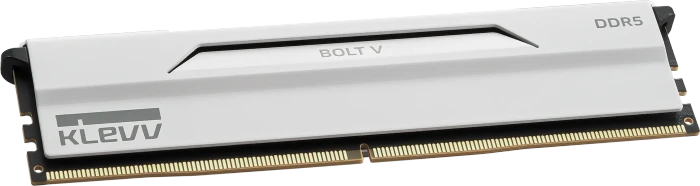 Klevv Bolt V Pure White UDIMM 32GB Kit, DDR5-6000, CL28-36-36-76