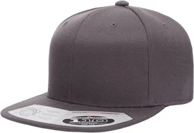 Flexfit 1 10 Premium Snapback Kappe dark grey