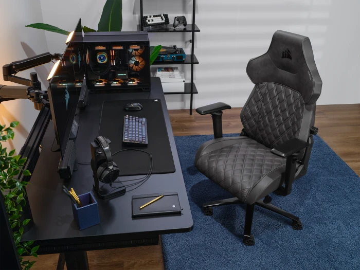 Corsair TC500 LUXE Gamingstuhl, Shadow schwarz