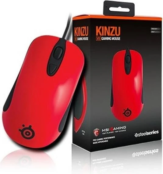 SteelSeries Kinzu V3 Optical Gaming Mouse rot, USB