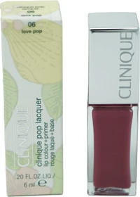 Clinique Pop Lacquer Lip Colour and Primer Lipgloss Love Pop, 6.5ml