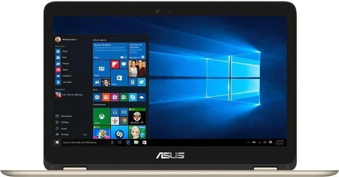 ASUS ZenBook Flip UX360CA-C4183T, Icicle Gold, Core m3-7Y30, 8GB RAM, 256GB SSD, DE