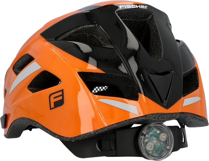 Fischer Urban Sport Helm orange/schwarz