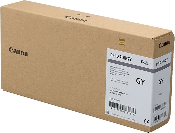 Canon Tinte PFI-2700GY grau