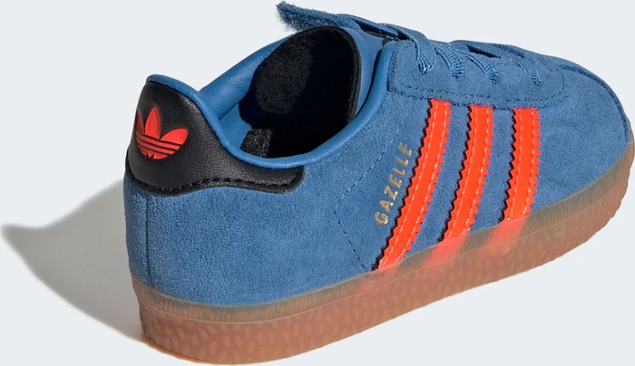 adidas Gazelle Comfort Closure Elastic Laces focus blue/solar orange/core black (Junior)