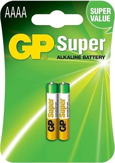 GP Batteries Super Alkaline Mini AAAA, 2er-Pack