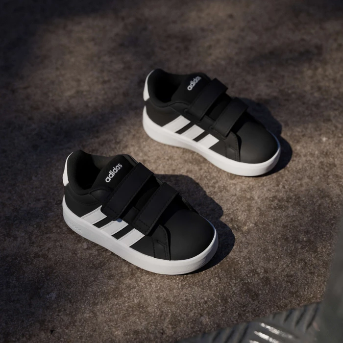 adidas Grand Court 3.0 core black/cloud white (Junior)