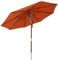 anndora Mittelmastschirm mit Knicker 300cm terracotta Vorschaubild