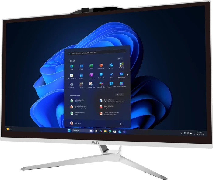 MSI PRO AP222T 14MA-606XEU, weiß, Core i3-14100, 8GB RAM, 512GB SSD