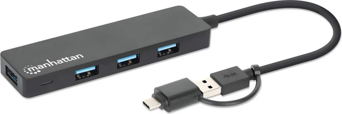 Manhattan 4x USB-A 3.0, USB-A/USB-C 3.0 [Stecker]