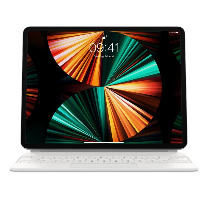 Apple Magic Keyboard für iPad Pro 12.9", weiß, DE