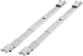 SilverStone RMS08-20, Rackmountschienen, silber, 25mm, 1HE