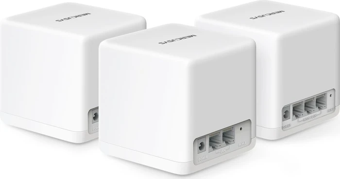 Mercusys Halo H60X, AX1500, Router und 2x Repeater Set, 3er-Bundle