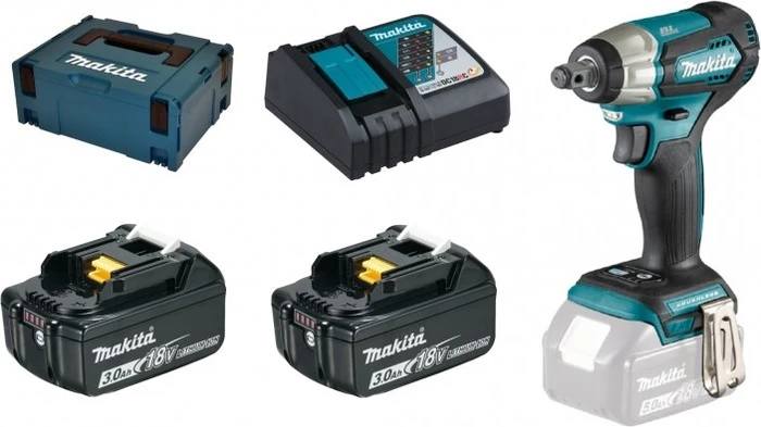 Makita DTW181RFJ Akku-Schlagschrauber inkl. MAKPAC + 2 Akkus 3.0Ah