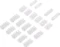 SilverStone PP09 Kabelkamm Set, transparent, 20er-Pack Vorschaubild