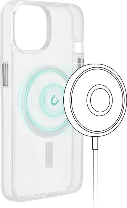 Hama Cover MagCase Safety für Apple iPhone 14 Plus transparent