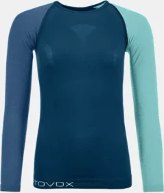 Ortovox 120 Comp Light Funktionsshirt langarm petrol blue (Damen)