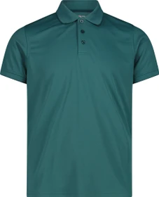 CMP Einfarbiges Pique Poloshirt kurzarm lichen (Herren)