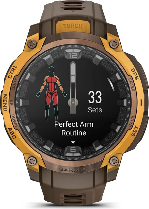 Garmin Instinct Crossover AMOLED bronze/sunburst
