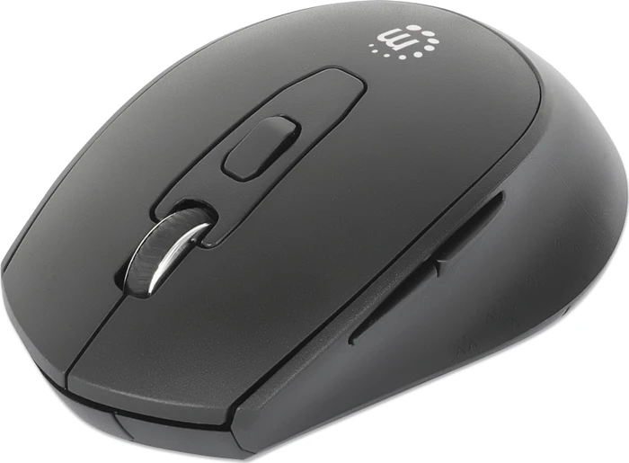 Manhattan Office Pro MW6200 Wireless Optical Mouse, schwarz, USB