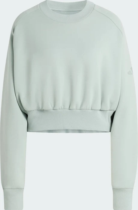 adidas Weiches Lux Loose Sweatshirt wonder sage (Damen)