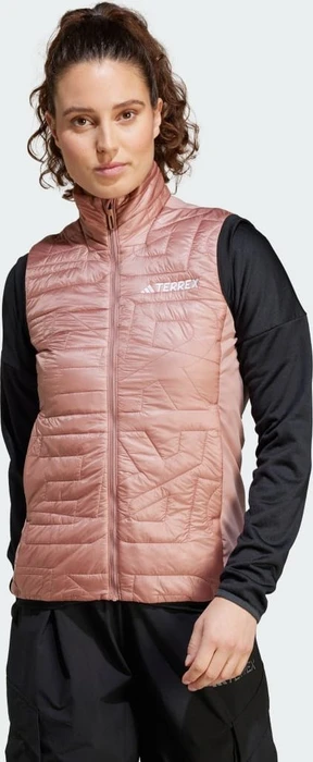 adidas Terrex Xperior Varilite Hybrid Primaloft Funktionsweste warm clay (Damen)