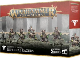 Games Workshop Warhammer Age of Sigmar - Helsmiths of Hashut - Infernal Razers