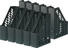 HAN Klassik Stehsammler, A4, schwarz, 10er-Pack