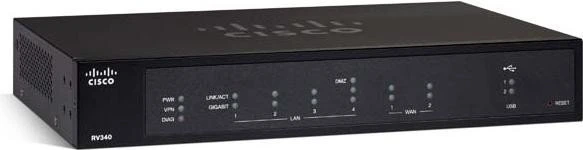 Cisco RV340 Gigabit Router, 4x RJ-45