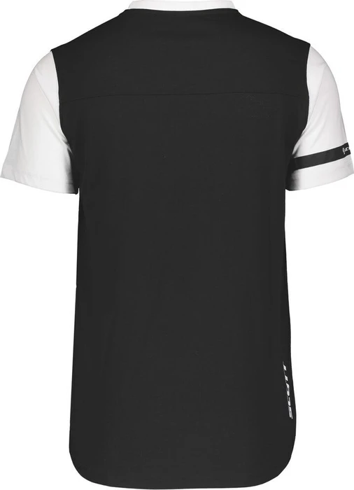 Scott Trail Flow DRI Trikot kurzarm schwarz/weiß (Herren)