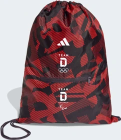 adidas Team D Sportbeutel aurora black/lucid red