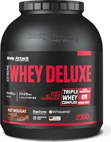 Body Attack Extreme Whey Deluxe Protein Nuss/Nougat 2.3kg
