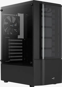 AeroCool Quantum [V1], schwarz, Glasfenster