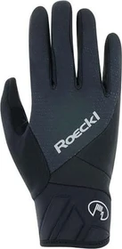 Roeckl Runaz Fahrradhandschuhe schwarz/weiß