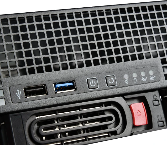 SilverStone RM21-304, Rackmount Storage, schwarz/grau, 2HE, ATX