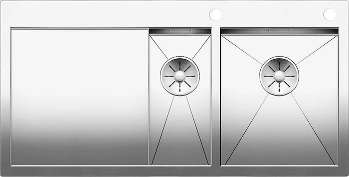 Blanco Zerox 6 S-IF InFino Einbau Becken rechts edelstahl