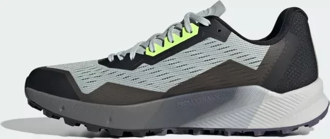 adidas Terrex Agravic Flow 2.0 wonder silver/crystal white/lucid lemon (Herren)
